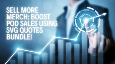 Sell More Merch Boost POD Sales Using SVG Quotes Bundle!